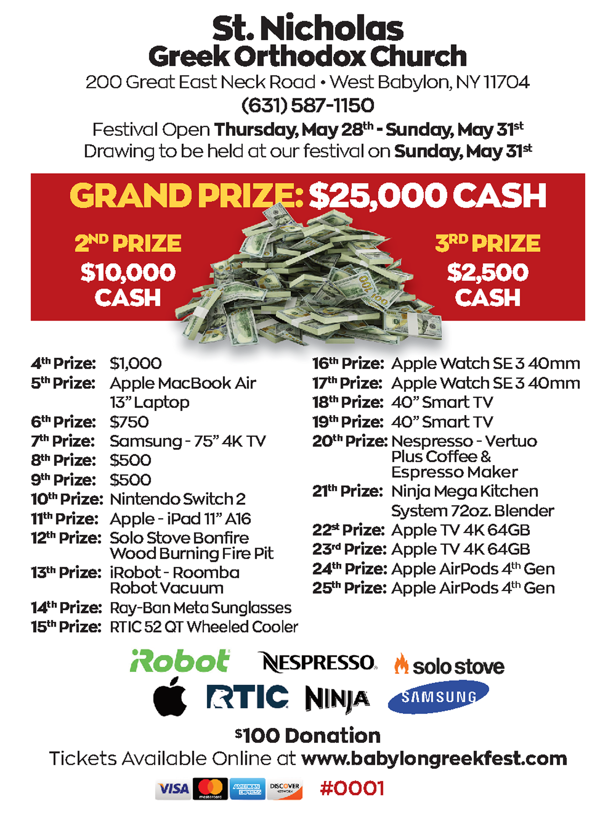 Grand Raffle 2026 front