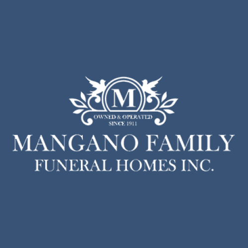 mangano funeral home logo